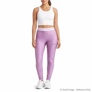 Nike Lavender Performance Leggings Women’s Small Athletic